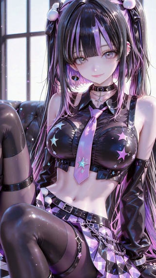 二次元黑丝萝莉