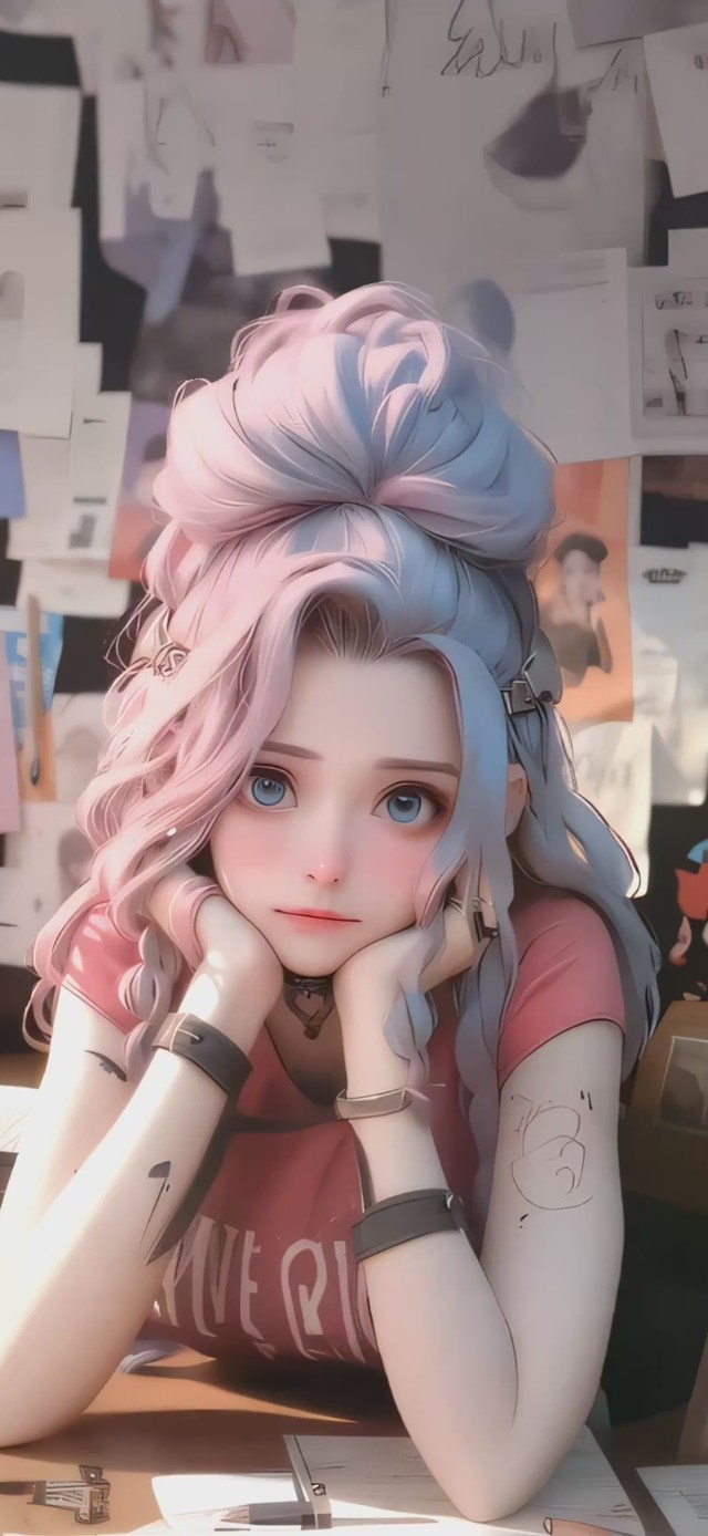 4K唯美可爱美少女