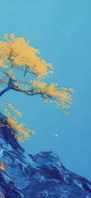 蓝色星空