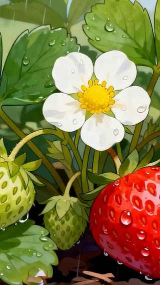 护眼草莓树