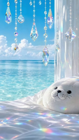 清新海景卧室