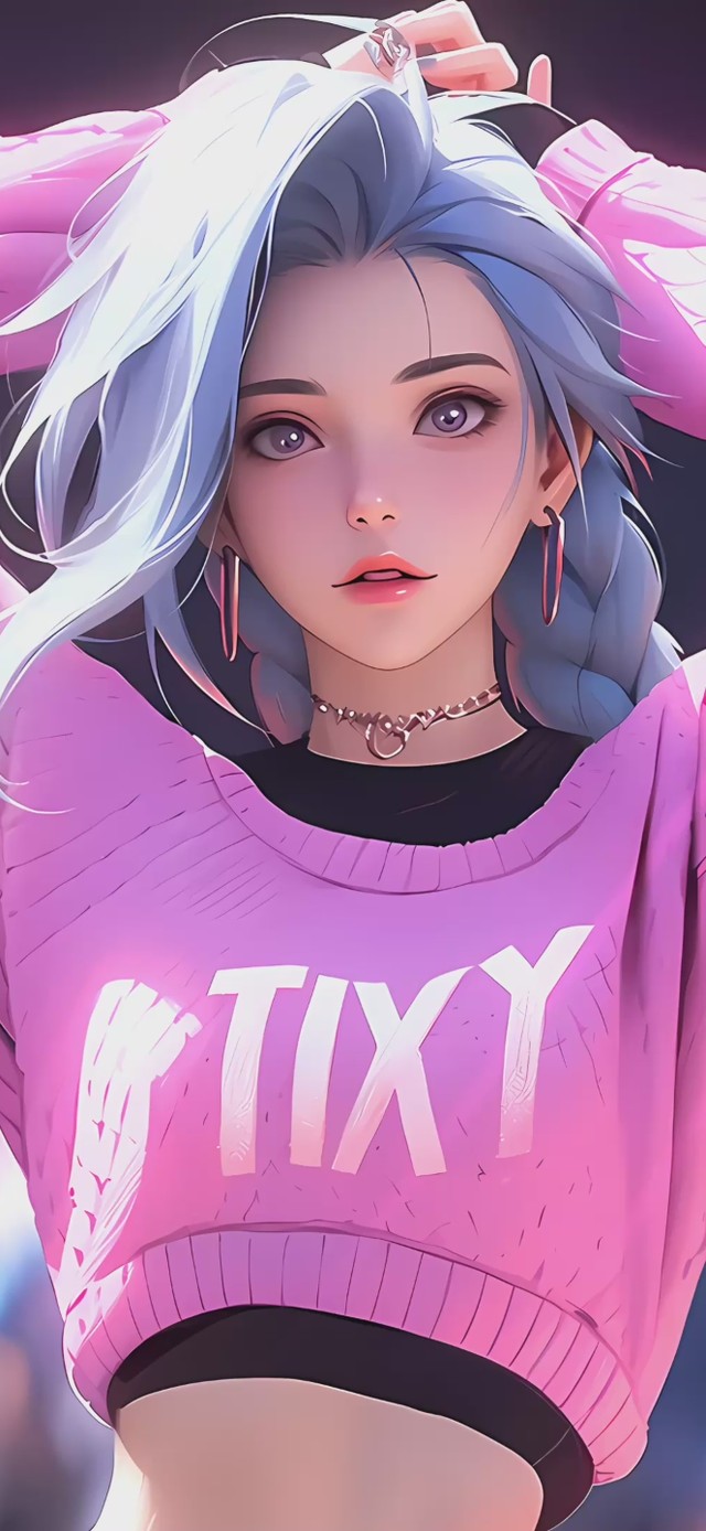 4k可爱甜美女孩