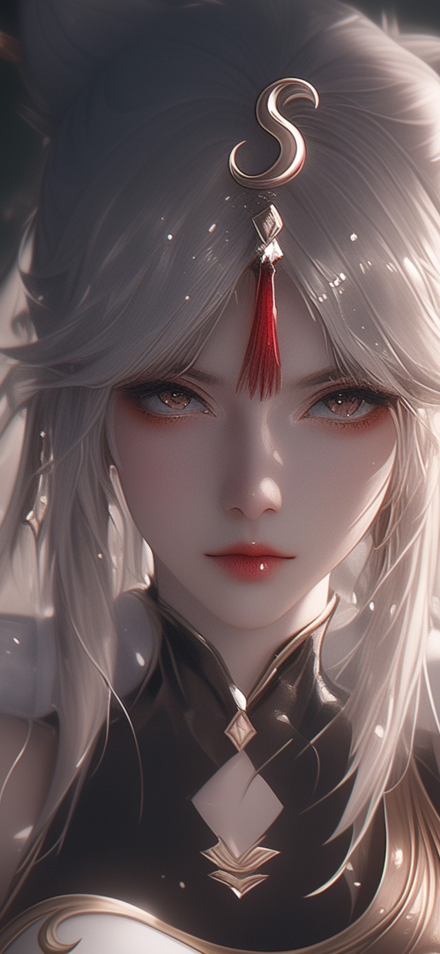 雪墨壁纸丨凝光丨霜月逸影丨