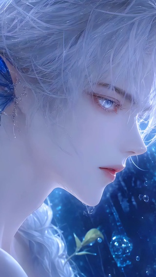 蓝光人鱼美少年