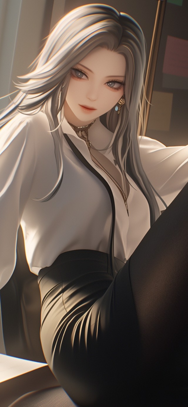 气质如兰花般幽雅，令人心动