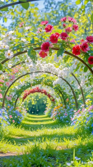 春日彩虹花廊