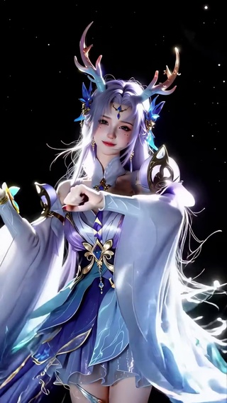 漂亮的玄幻古风美女