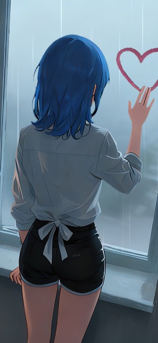 窗外世界在流泪