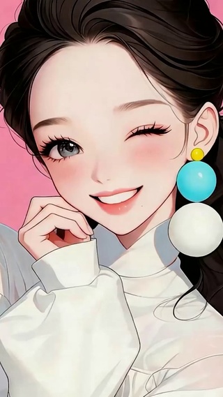 可爱女孩
