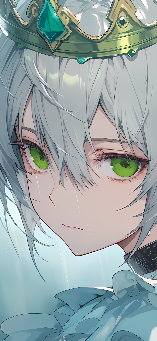 可爱雨中青蛙王子