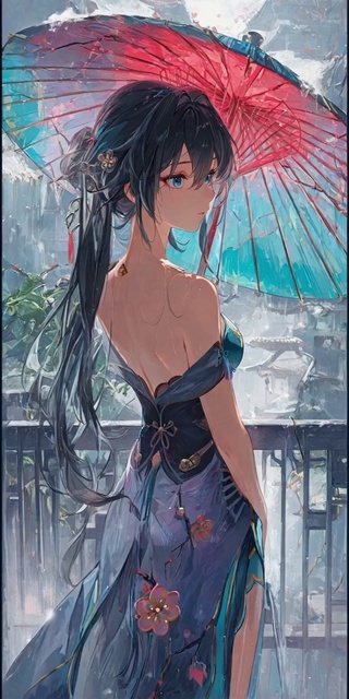 细雨阮梅