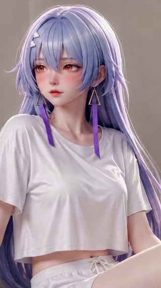 居家美少女莫宁