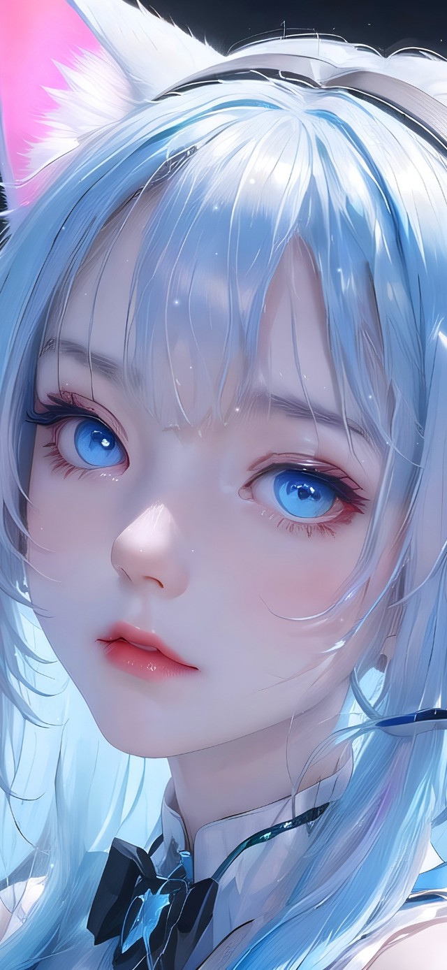 4k电竞兽耳女孩