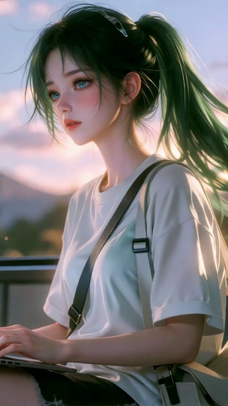 列车绿发高中生