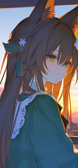 忘归人-夕阳少女