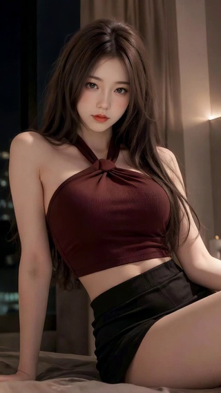 卧室纯欲美女
