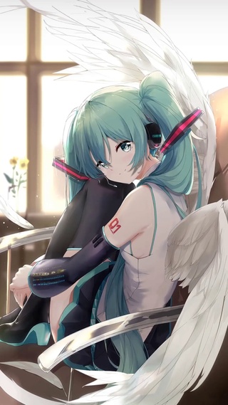 初音未来可爱清纯天使少女