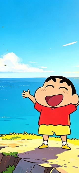 蜡笔小新 面朝大海春暖花开