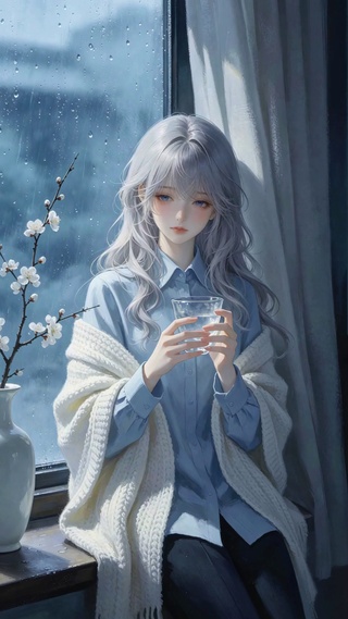 二次元清纯美女