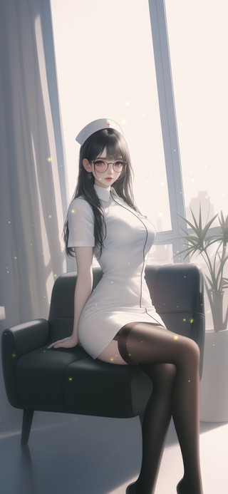 美女护士雪肌胜霜