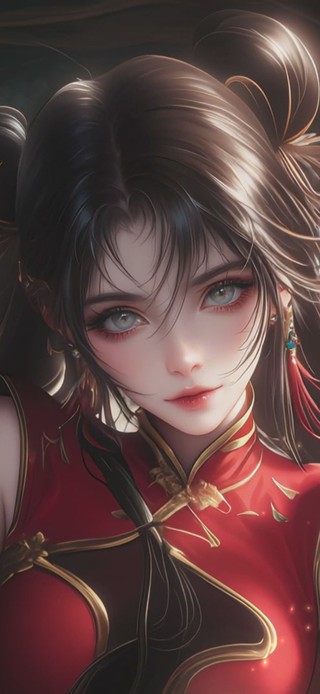 少女和龙