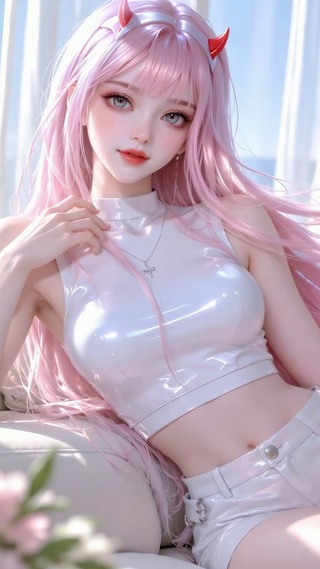 卧室粉发少女国家队02