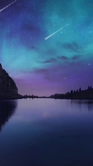 美丽星空，你会想起谁~