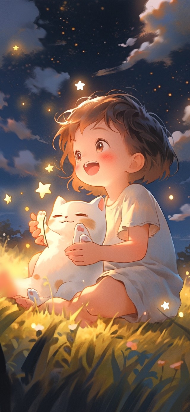 夜晚的星空