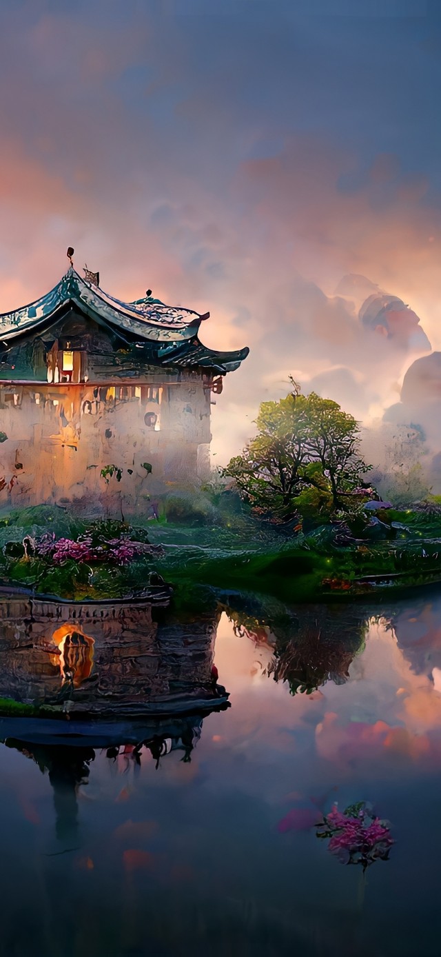云隐唯美风景(风景手机动态壁纸) - 风景手机壁纸下载 - 元气壁纸