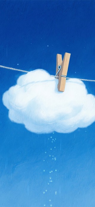 简约雨云