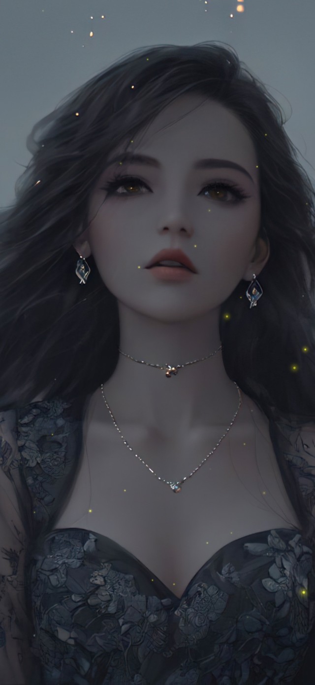 4K唯美古风美女