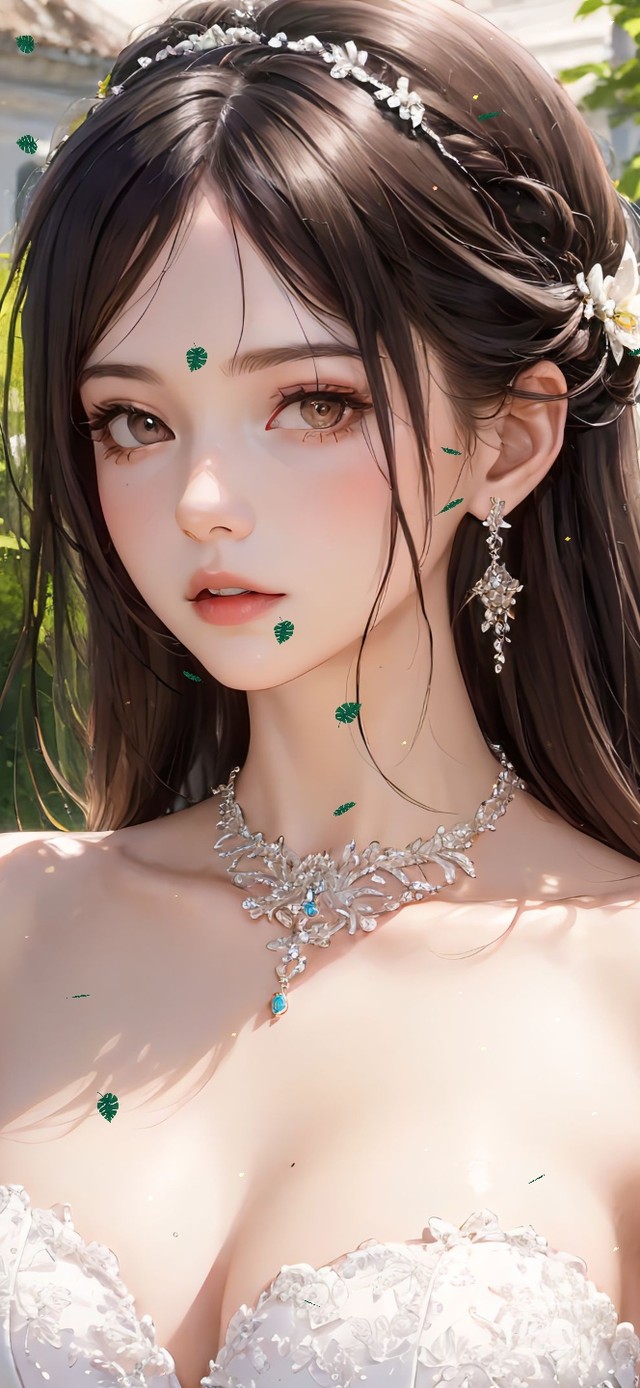 4k花园女孩
