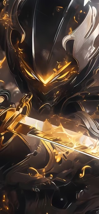 黑金刀客武士