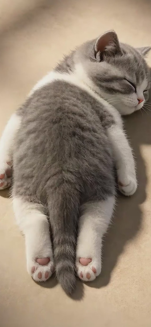 睡觉小猫