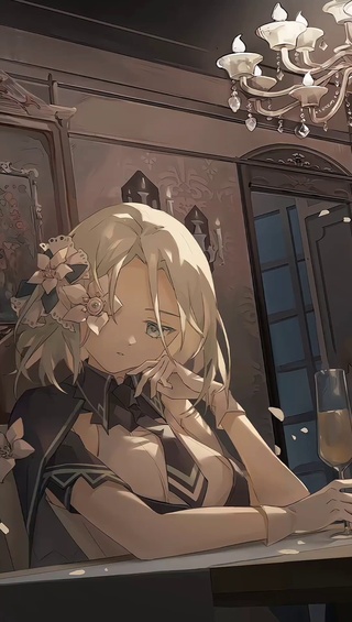 独自饮酒