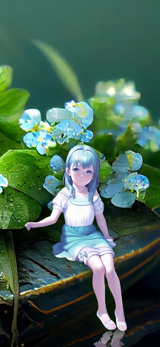 花船上的拇指姑娘（护眼互动）