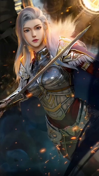 女骑士降临