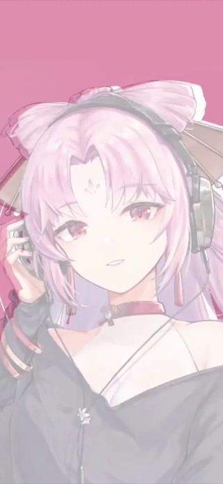 粉色可爱女孩