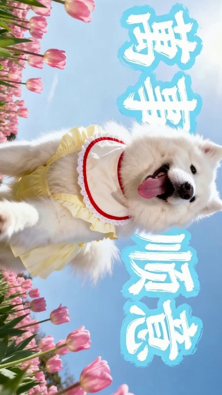 萬事顺意-萨摩耶