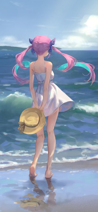 观海少女