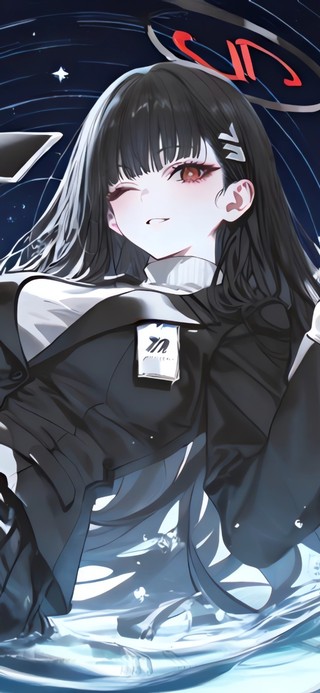 水中的黑丝皮鞋少女-调月莉音