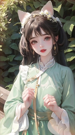 清新治愈美少女