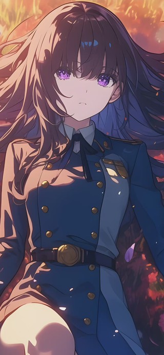 唯美可爱二次元女孩