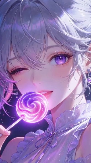 棒棒糖少女