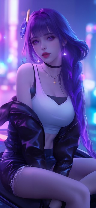 霓虹超跑少女