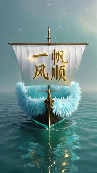 一帆风顺了