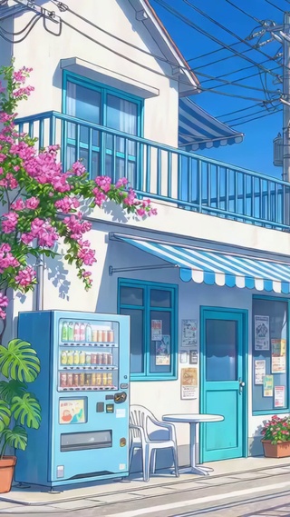 夏日海边小店