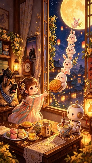 大狗狗的守护&中秋夜