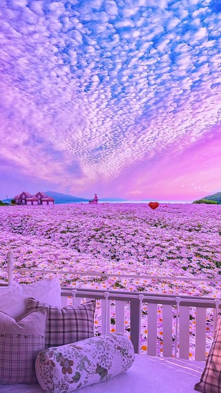 温柔浪漫的风景