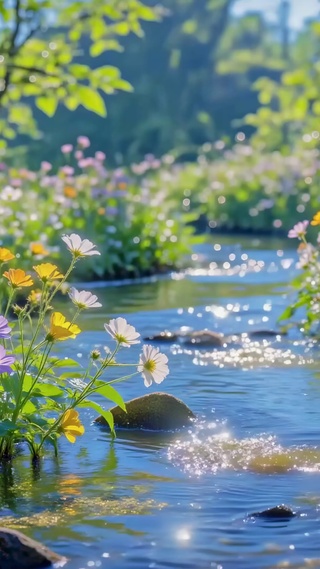 花溪晨光